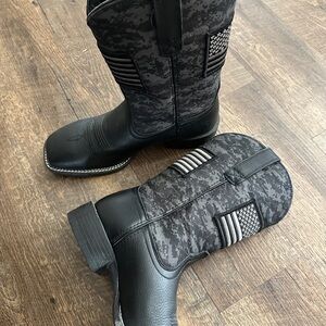 Ariat Sport Patriot Leather Cowboy Boot